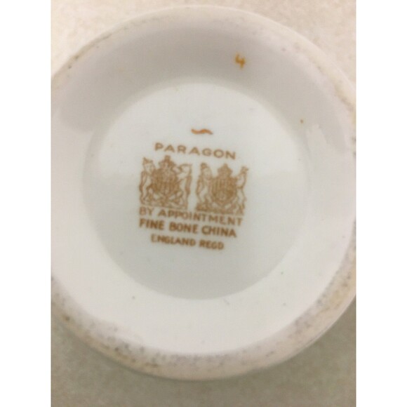 Vintage Paragon By Appointment Fine Bone China England Rockingham Creamer Rare - Picture 10 of 10